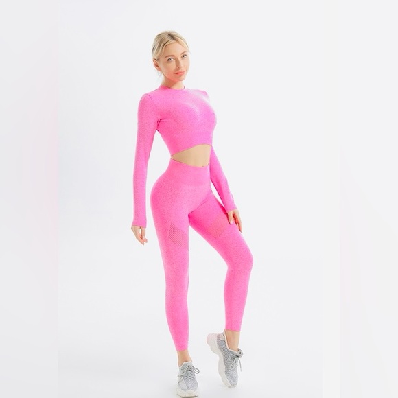Hot Pink Activewear Set - Picture 1 of 15